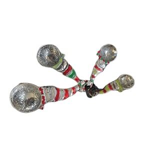 Ganz  4-Piece Measuring Spoons‎ Set, Snowman Christmas